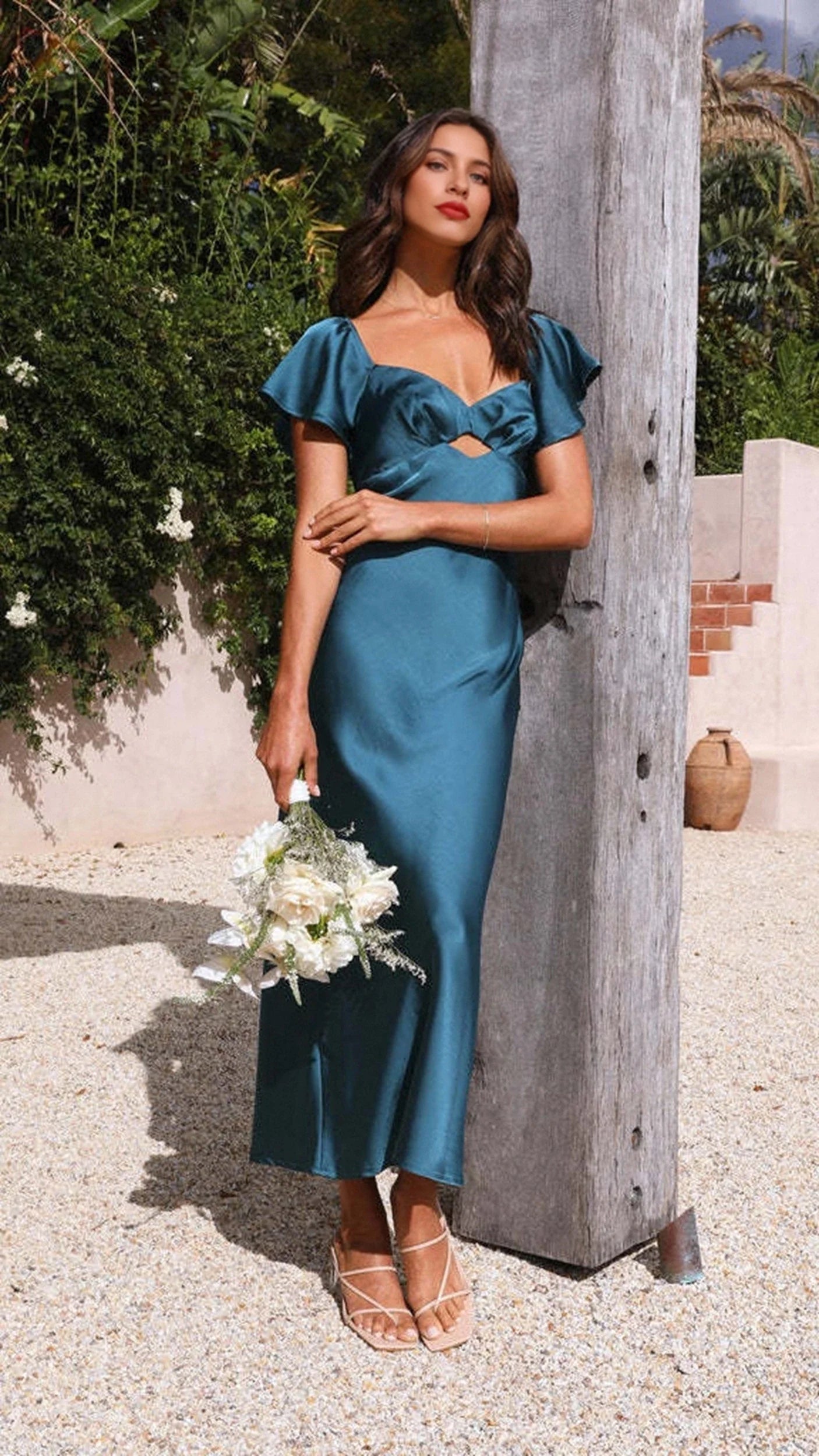 Trendy Guest Midi Dress